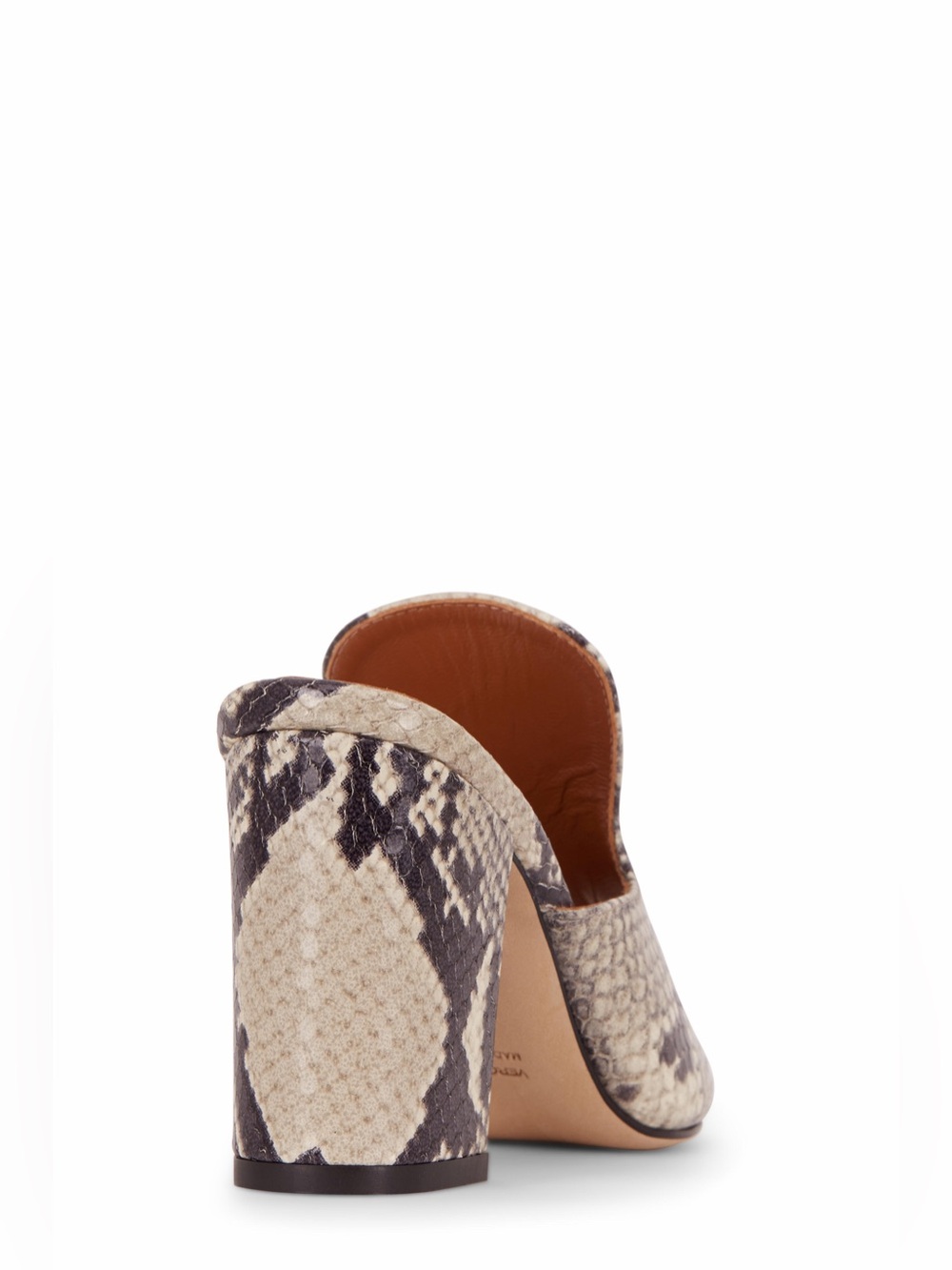 PARIS TEXAS Snake Python Printed Mule - Picture 2 of 5